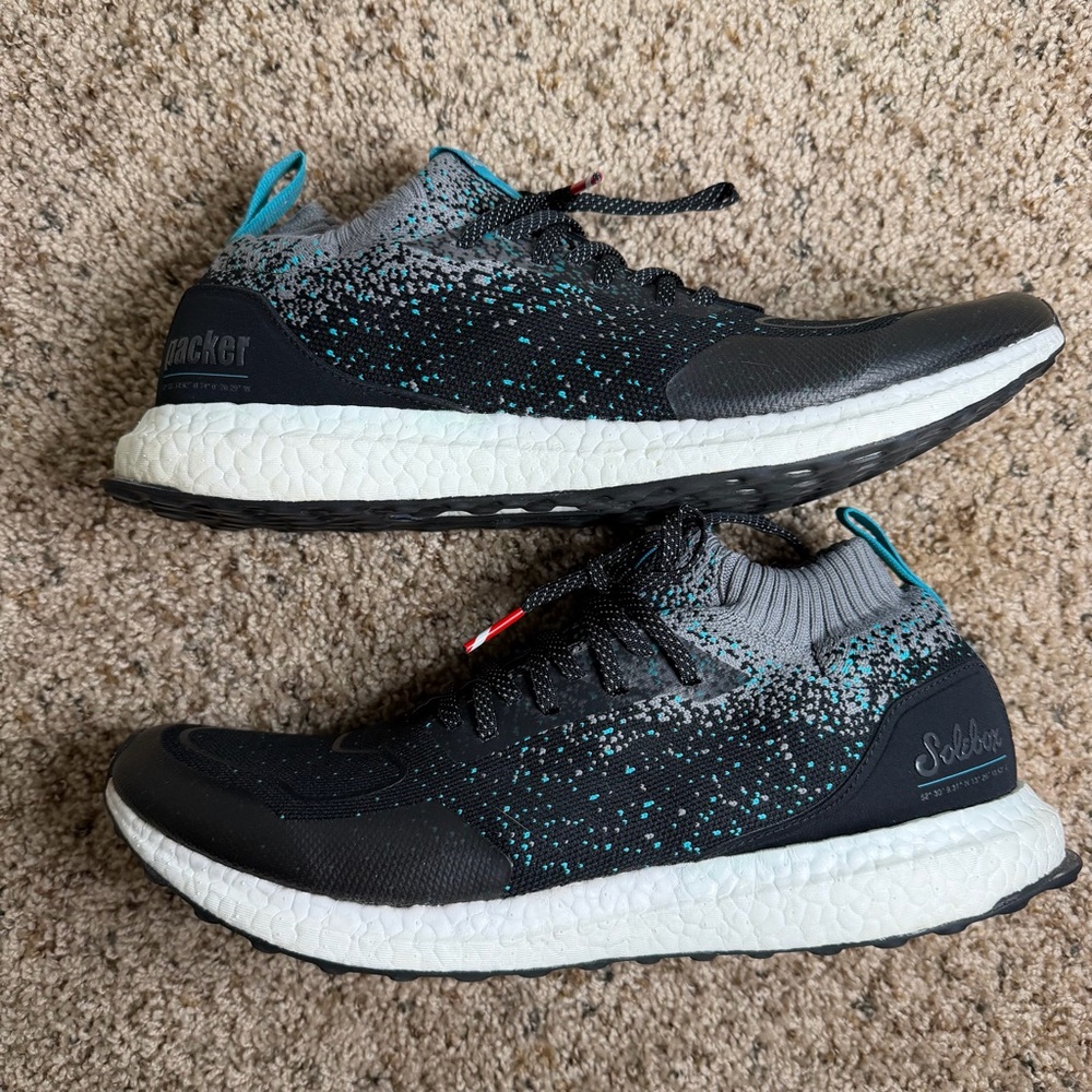 adidas Ultra Boost Mid Packer Shoes x Solebox Silfra Rift